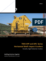 Trio Impact Horizontal Crushers Brochure