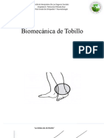 Biomecanica de Tobillo
