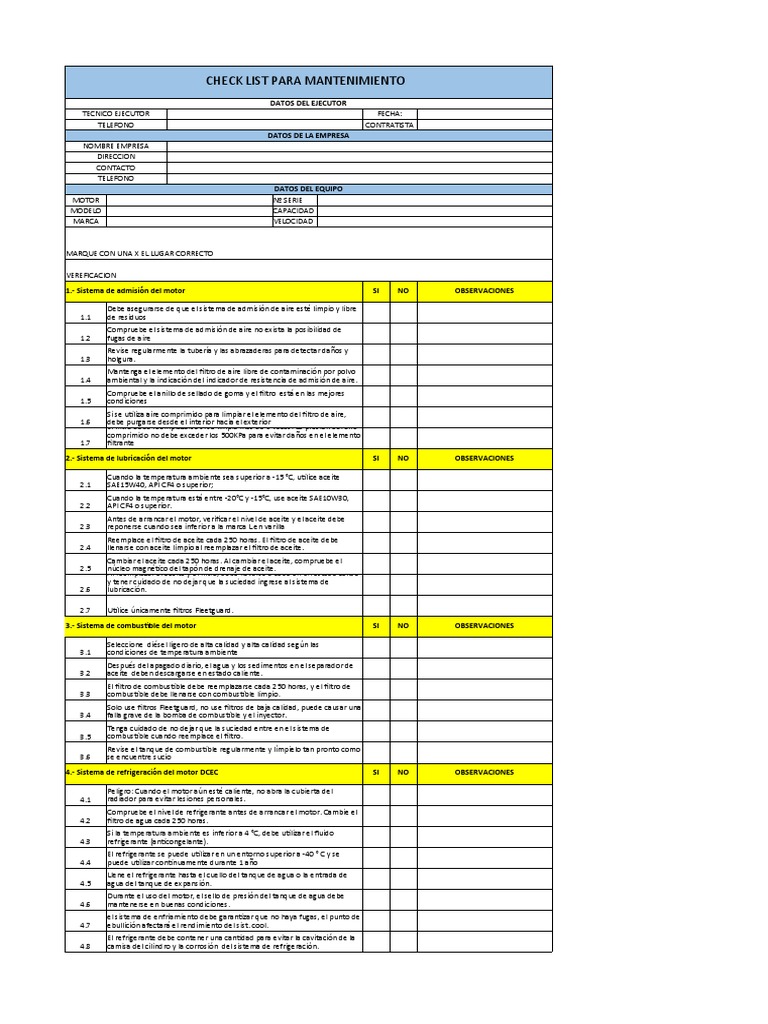 Mantenimiento del Sistema de Lubricación | PDF | Ingeniería mecánica