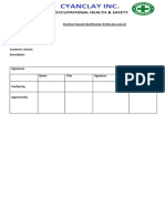 EICR Risk Assessment