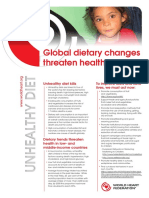Factsheet Unhealthy Diet