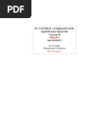 Download PC COMMAND CONTROL TM-D700 by Massimiliano SN61541051 doc pdf