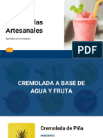 Cremoladas Artesanales