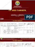 Smme Cy 2023 Targets