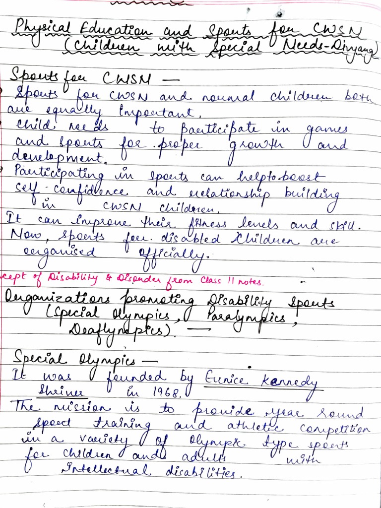 p-ed-chapter-4-phy-education-and-sports-for-cwsn-class-12th-pdf