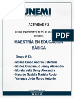 Ensayo Argumentativo Pci Grupo-13