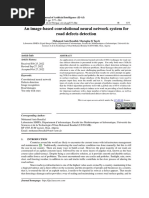 An Image-Based Convolutional Neural Network System For Road Defects Detection