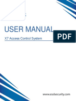 X7 User Manual With Connection