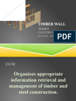 Lecture 5 - Timber Wall Construction