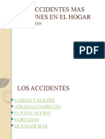 Los Accidentes Mas Comunes en El Hogar