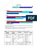 BMGT25 Mission Statement, Goal, Strategic and Tactical Decision