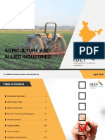 Agriculture and Allied Industries Report April 20181