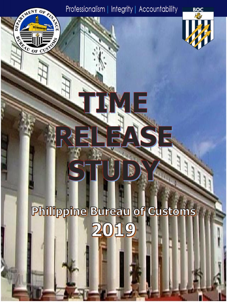Boc Time Release Study PDF Customs Cargo