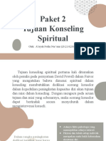 Paket 2 - Tujuan Konseling Spiritual