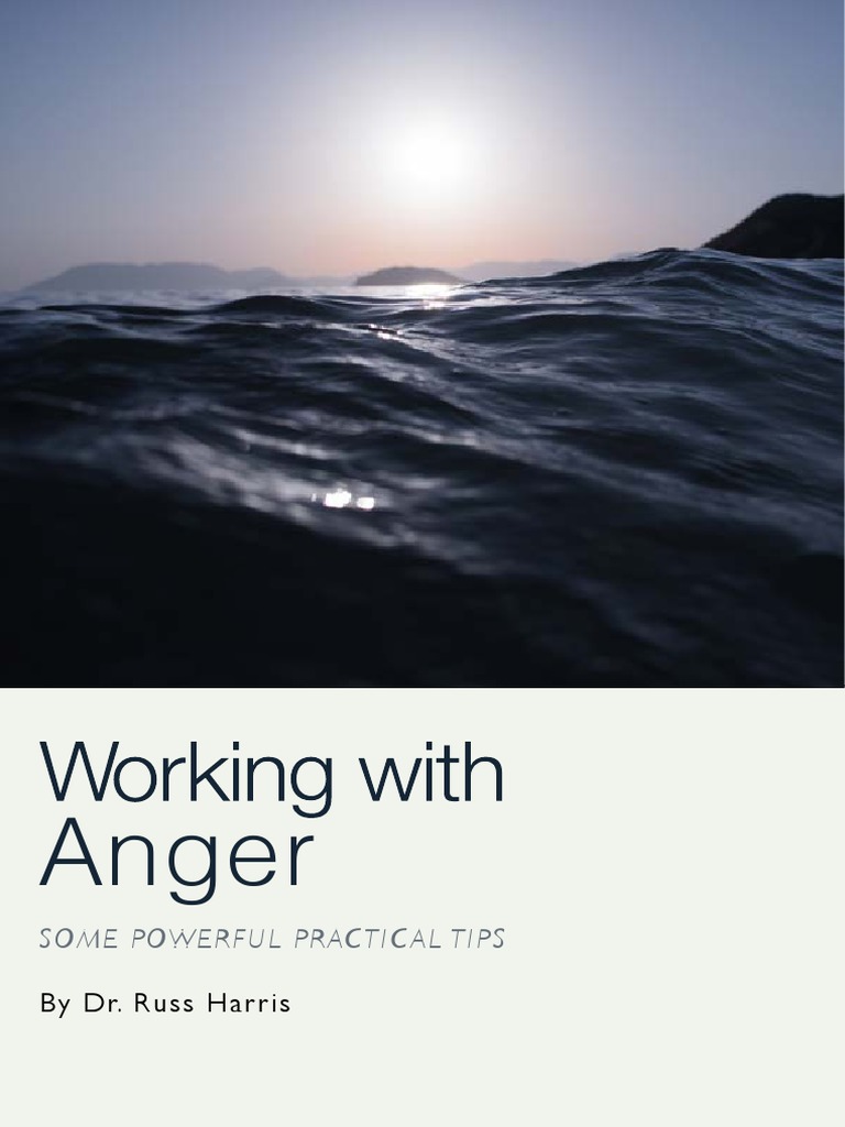 Working With Anger Ebook By Russ Harris Pdf Feeling Anger