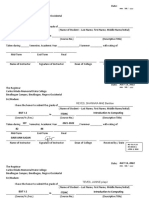 Completion Form INC