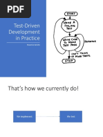 Test-Driven Development in Practice