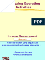 Analyzing Operating Activities