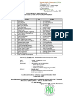 Pengumuman Hasil Seleksi Perawat