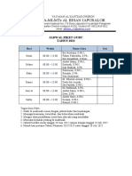 Jadwal Piket Guru