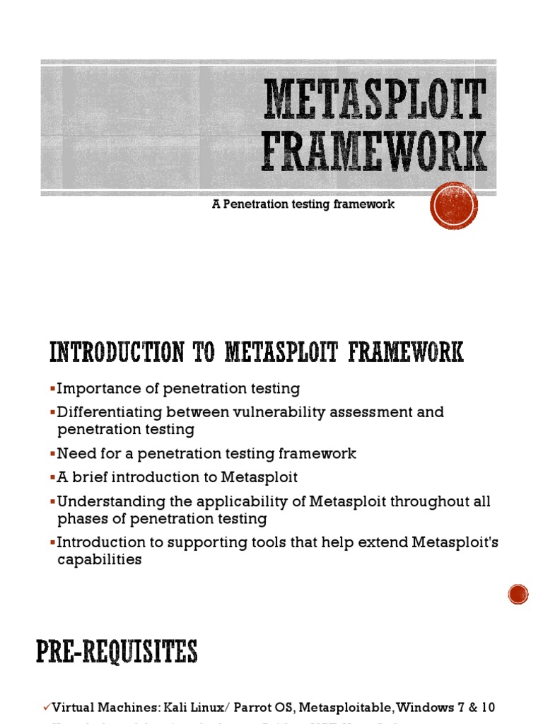 1 MSFI Introduction To MSF PDF Test Security