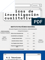 Técnicas cualitativas de investigación de mercados