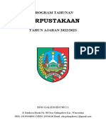 Program Kerja Perpustakaan