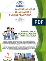 Penanaman Nilai-Nilai Moral Melalui 8 Fungsi Keluarga