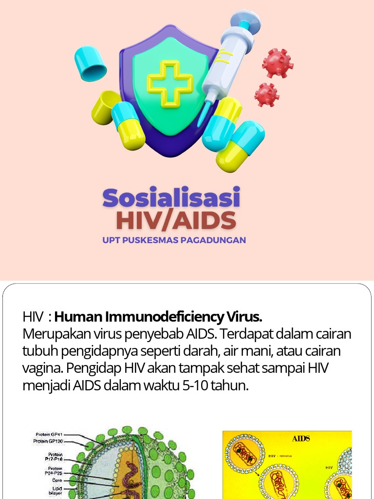 Materi Sosialisasi Prog Hiv-Aids 2022 | PDF