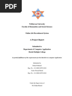 Final Report jobRecruitmentSystem