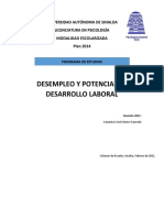 2021 Desempleo y Potencial de Desarrollo Laboral - Optativa