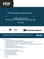 LEAPFROG - PTFI Leapfrog Geo Implementation