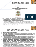Ley Organica Del Igss