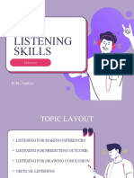 Listening Skills Notes