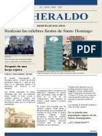 Periódico - Las Fiestas de Santo Domingo I.Arick y Alba Romero 11-1