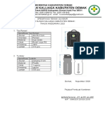 Spesifikasi Teknik Suvenir