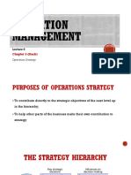 OPERATION STRATEGY PERFORMANCE