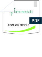 Ferns N Petals - Company Profile 2021