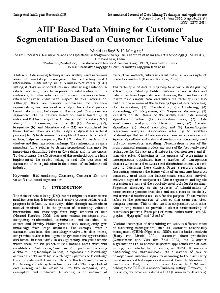 CRM for Lifetime Value Segmentation: Maximizing Customer Relationships for Long-Term Growth