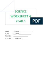 WORKSHEET Unit 4 Life Processes of Plants (Part 1 & 2) (Repaired)