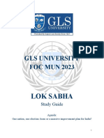 Lok Sabha Study Guide - FOC MUN 2023