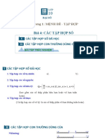 DS10 Tiết 6 Các Tập Hợp Số