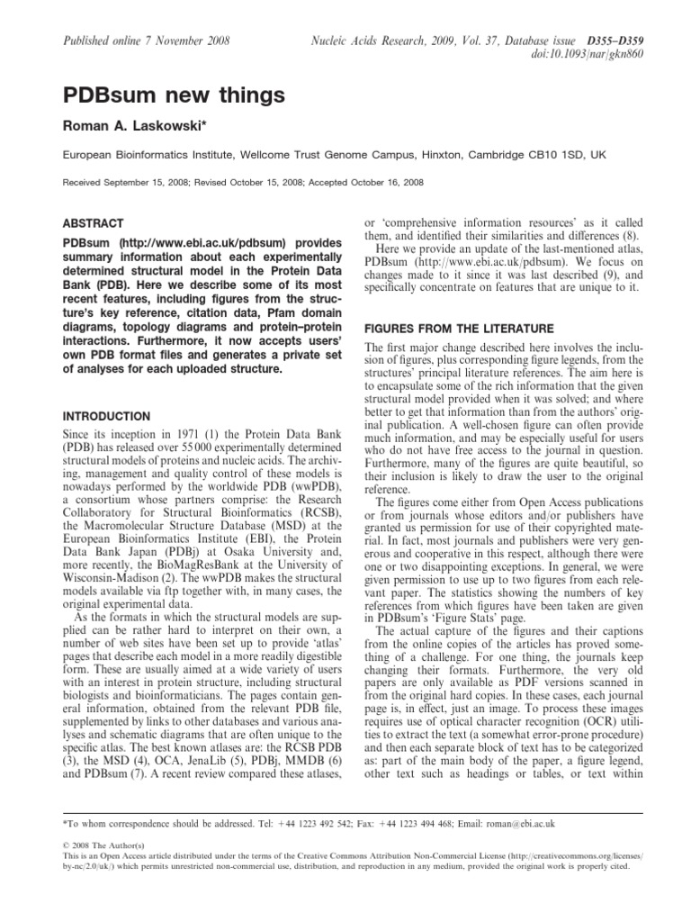 GKN 860 PDF Protein Domain Protein Data Bank