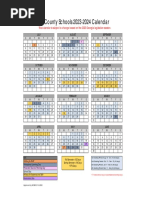 2010-2011 Dade Schools' Calendar | PDF | Academic Term | Schools