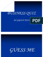 Business Quiz