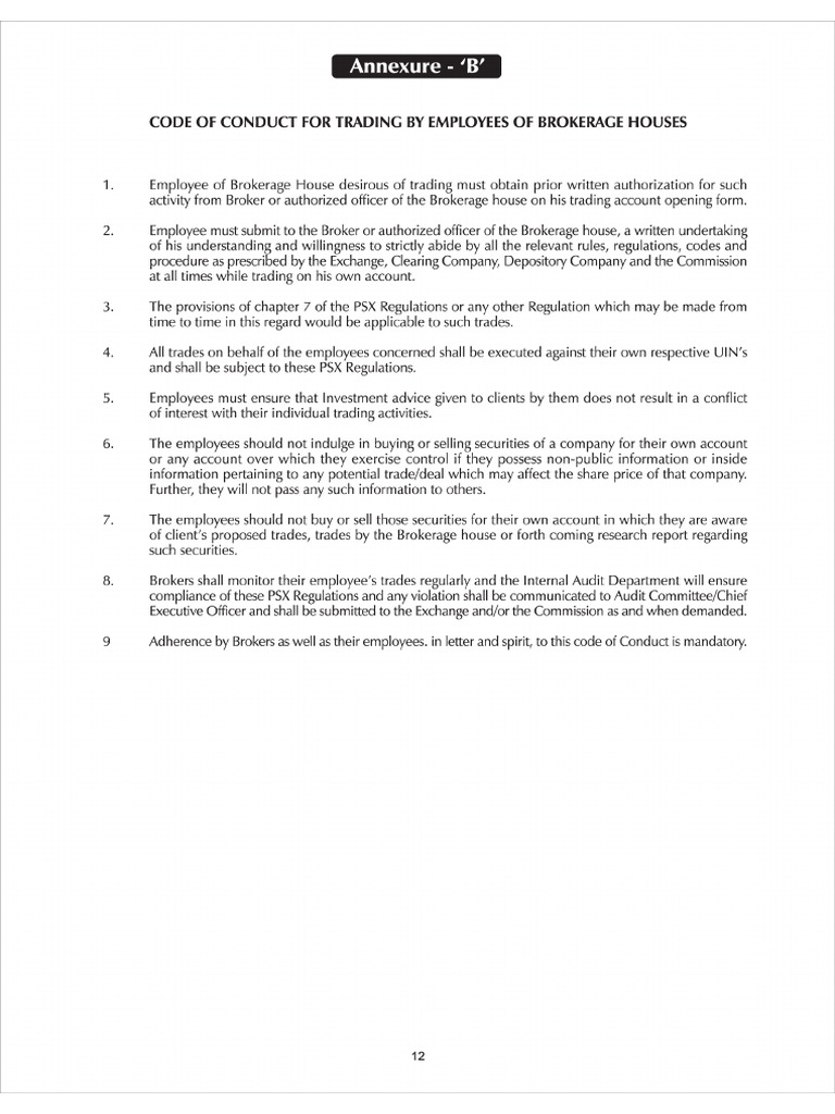Code of Conduct of Employee | PDF