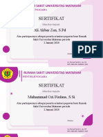 Orientasi Pegawai Baru RS Universitas Mataram