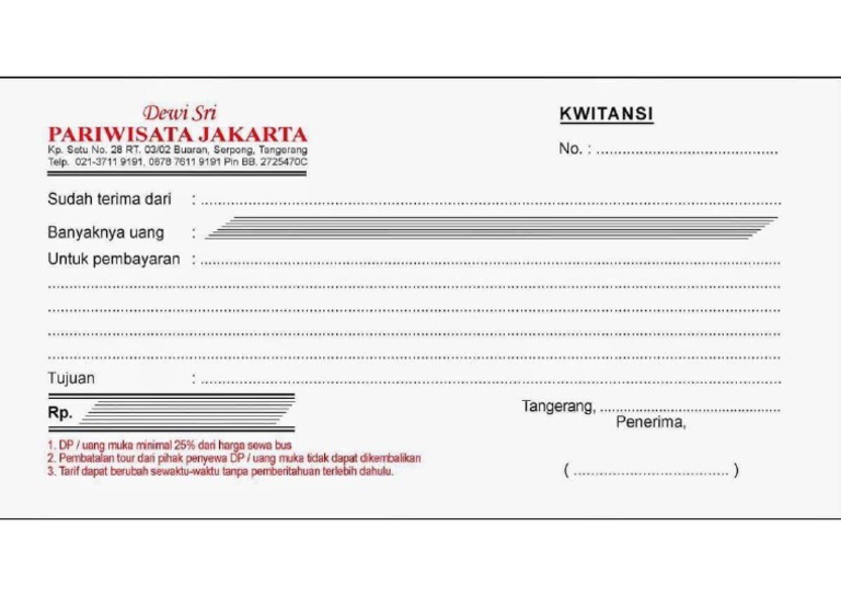 Memahami Faktur Bus Pariwisata: Contoh, Unsur, dan Pentingnya dalam Bisnis