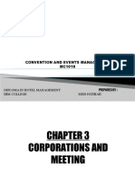 Convention and Events Management Chapter 2