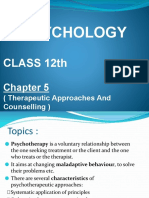 Psychology CH 5 Class 12